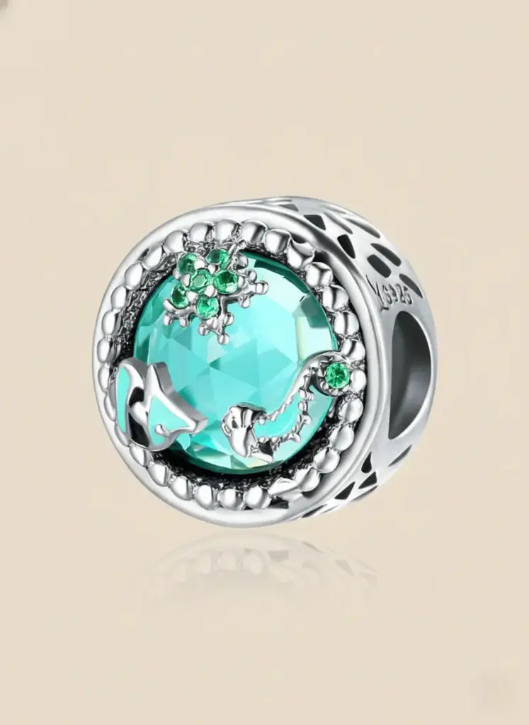 925 Silver Marine Animals Charm, 0.0027 kg