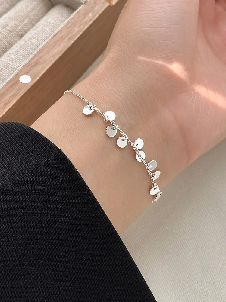 S925 Round Minimalist Bracelet, 0.0050 kg